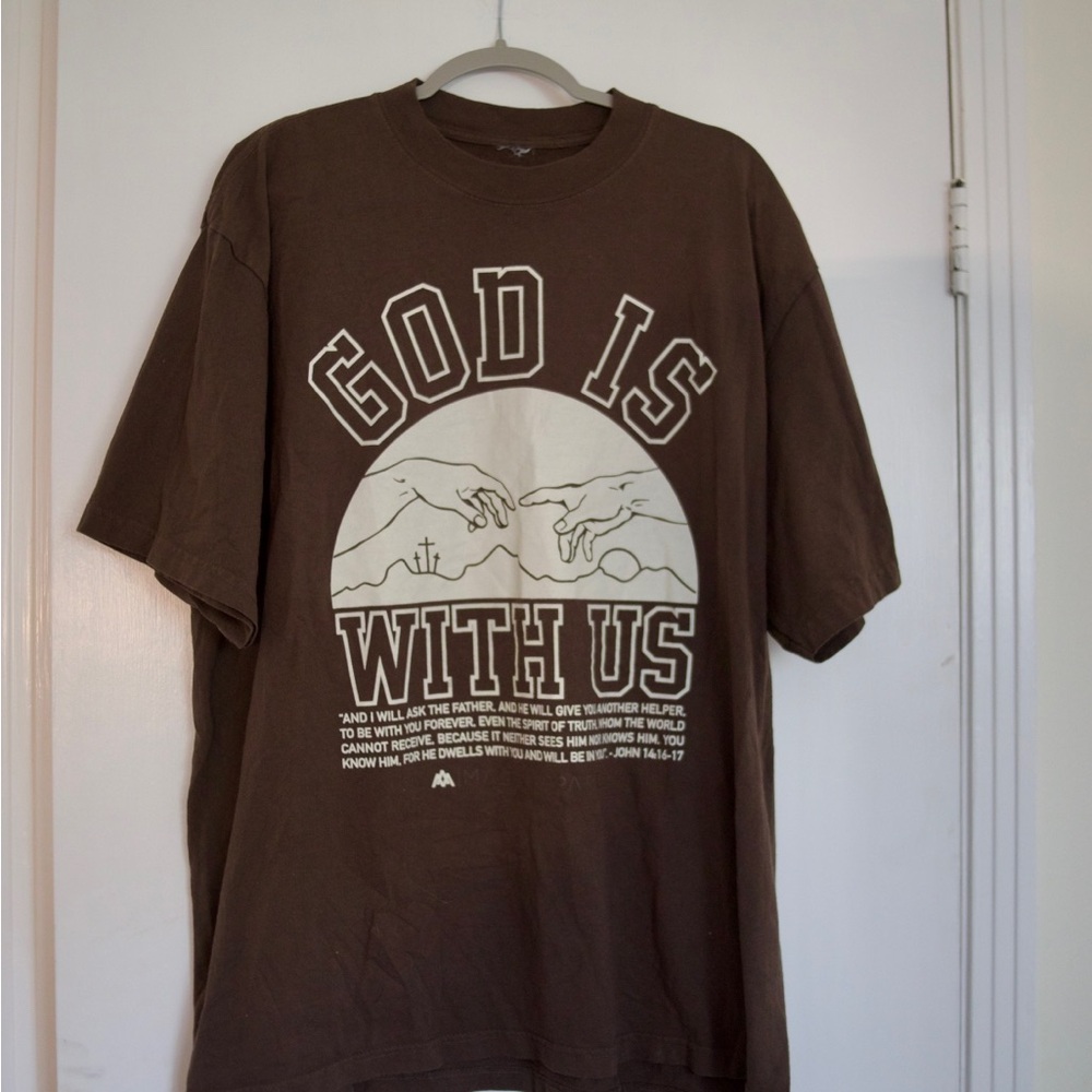Malta Apparel Brown Christian Tee